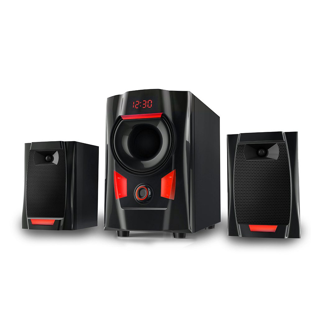 Audio Bluetooth Multimedia Microphone Home Theater Updating Amplifier Super Bass Portable Remote Cabinet Sound System Speaker