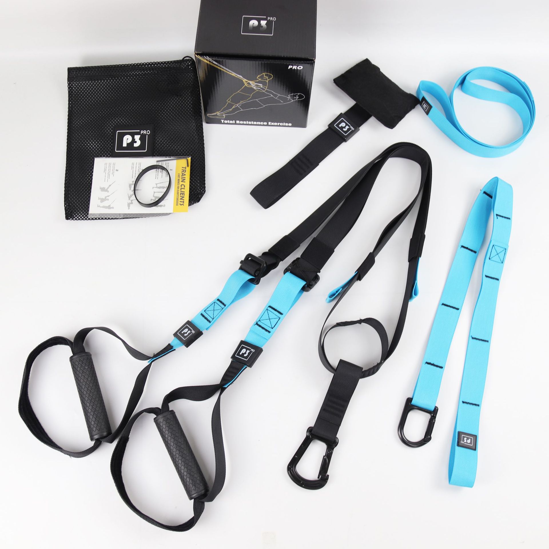 Wholesale Fitness P3 Pro Sling Air Training Straps All In One Gym Bodyweight Cross Trainer