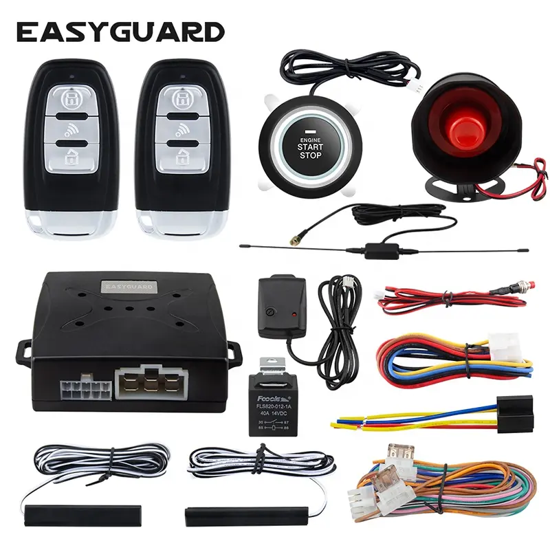 EC003-NS engine start stop Remote start Push start switch PKE car Alarm system