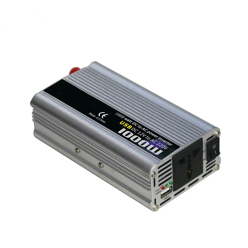 DC to AC Converter 12V to 220V 1000W Modified Sine Wave Inverter with USB