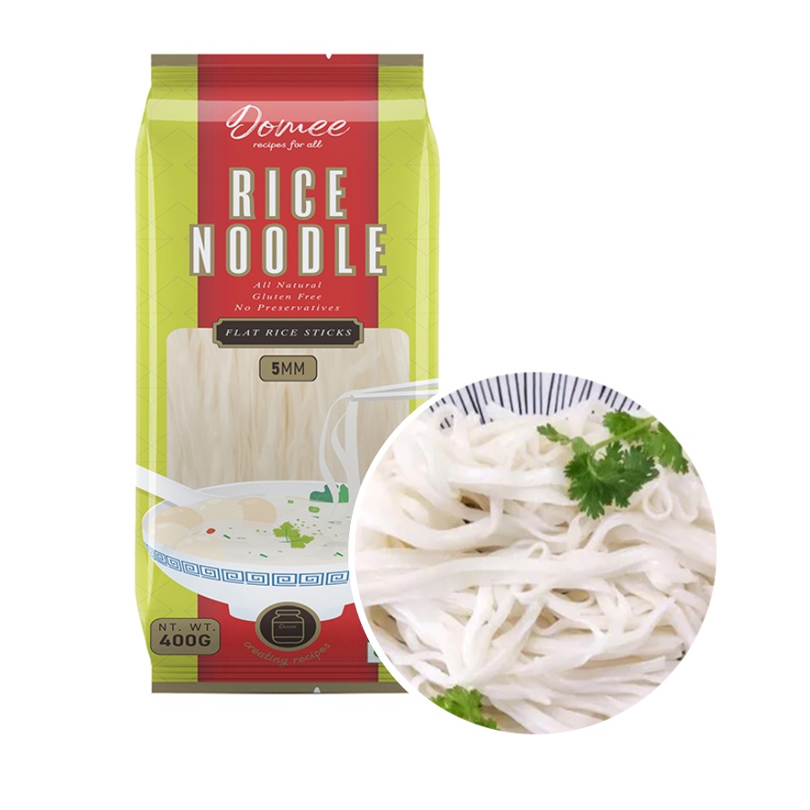 400g Chinese Rice Noodles Chinese Bulk Wholesale Halal Domee Brand Rice Noodles