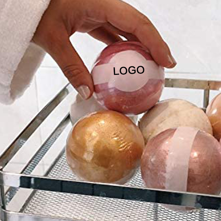 OEM Best Selling Wholesale Private Label Colorful Ball Set With Toys Inside For Kids Natural Vegan Bubble Fizzy Organic BathBomb