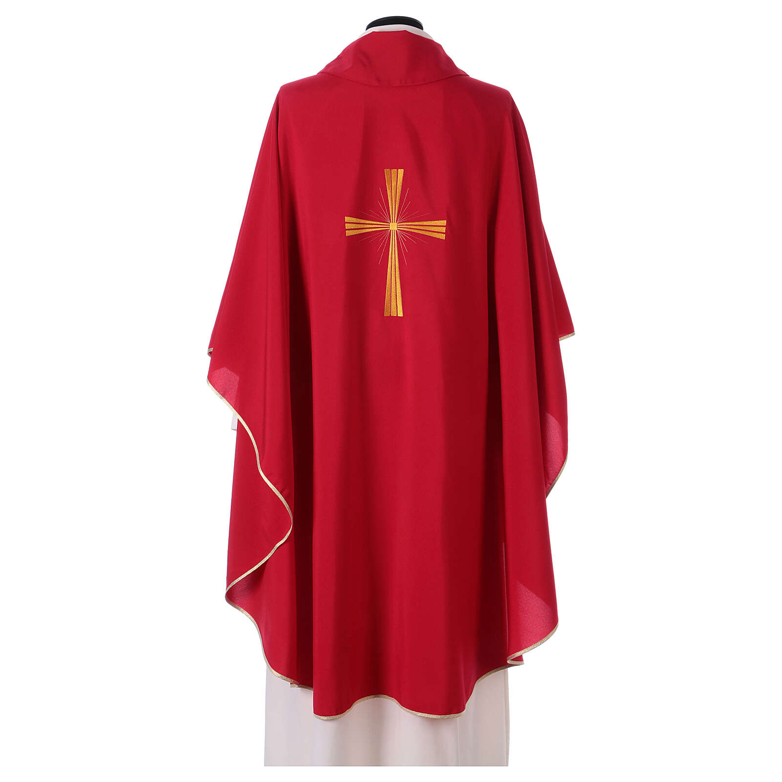Лидер продаж, с золотистой и красной вышивкой, отец священник, Chasuble с палантником