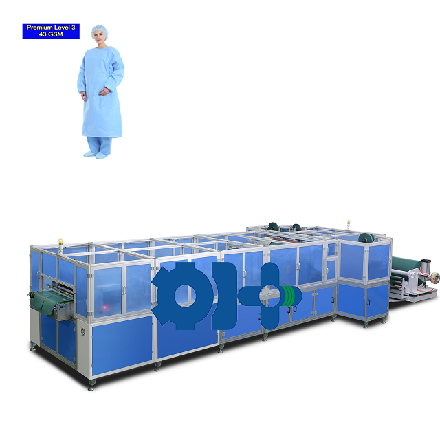 Manufacturer PPE disposable medical protective coverall making machine