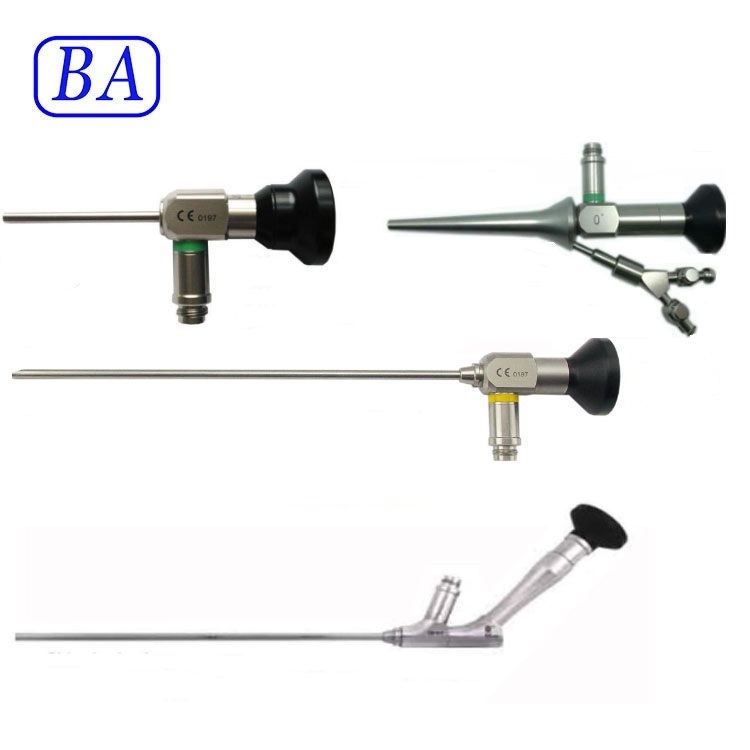 Medical ENT endoscopic optical ears, eyes, nose and throat surgical instruments