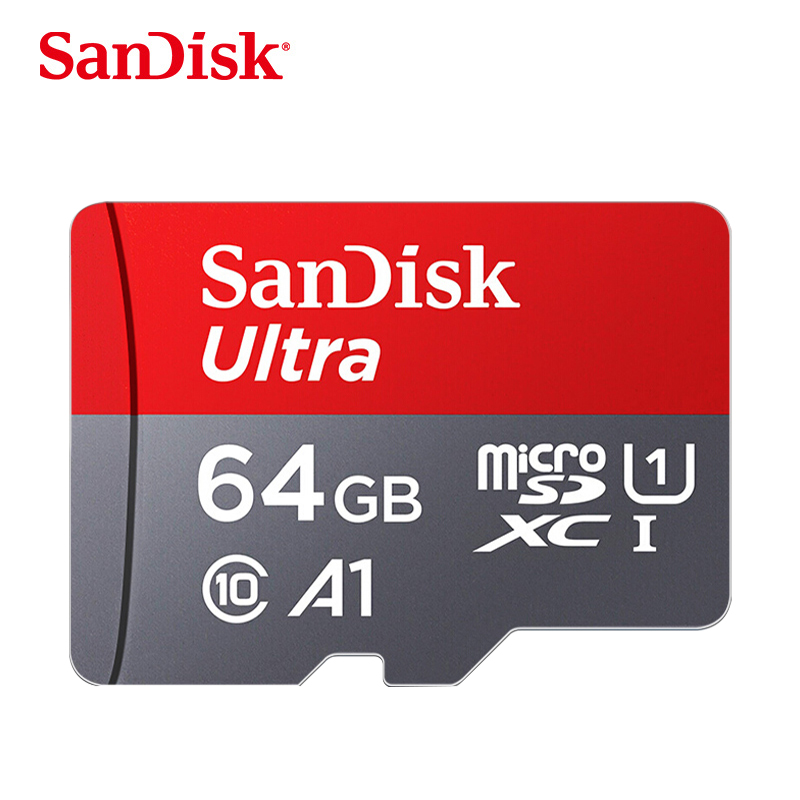 Оптовая продажа Оригинальный SanDisk microsd 16 ГБ 32 64 128 Flash TF Micro SD карты A1 ультра класса 10