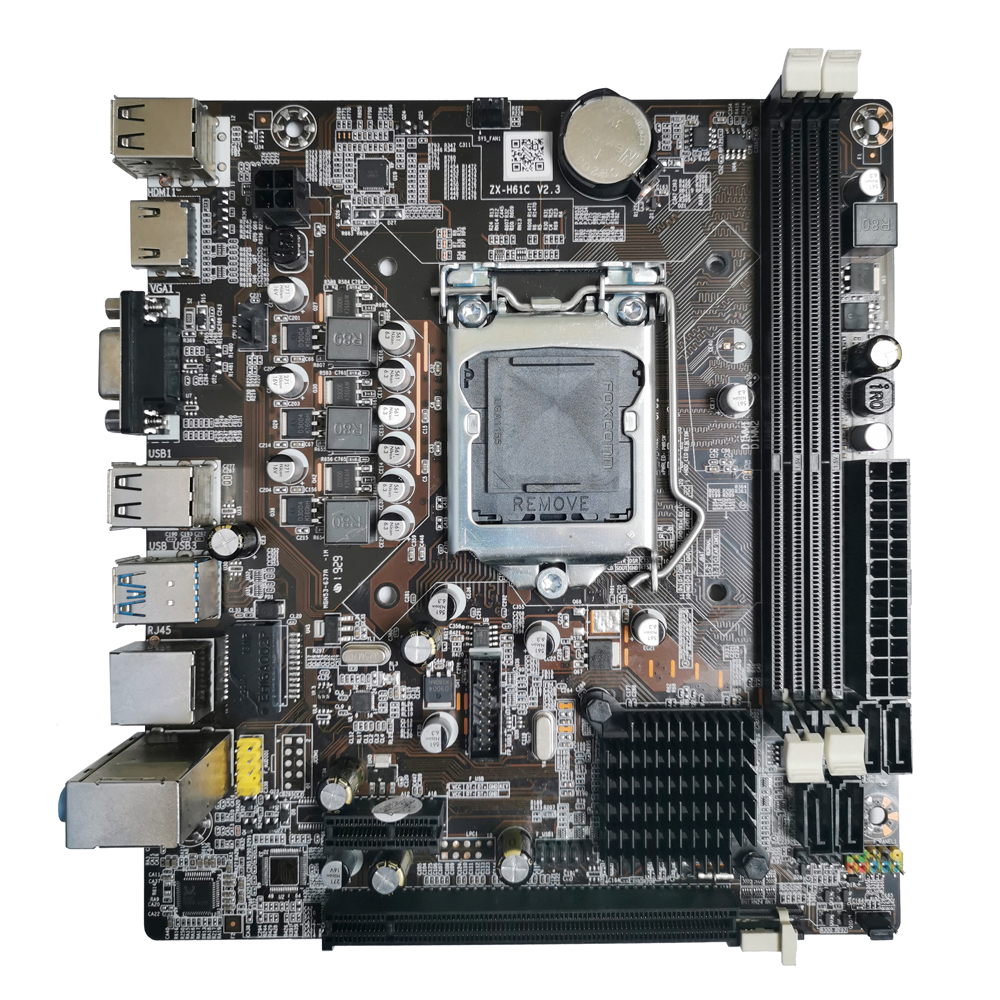 Материнская плата B75 LGA1155 с DDR3 для i3 i5 i7