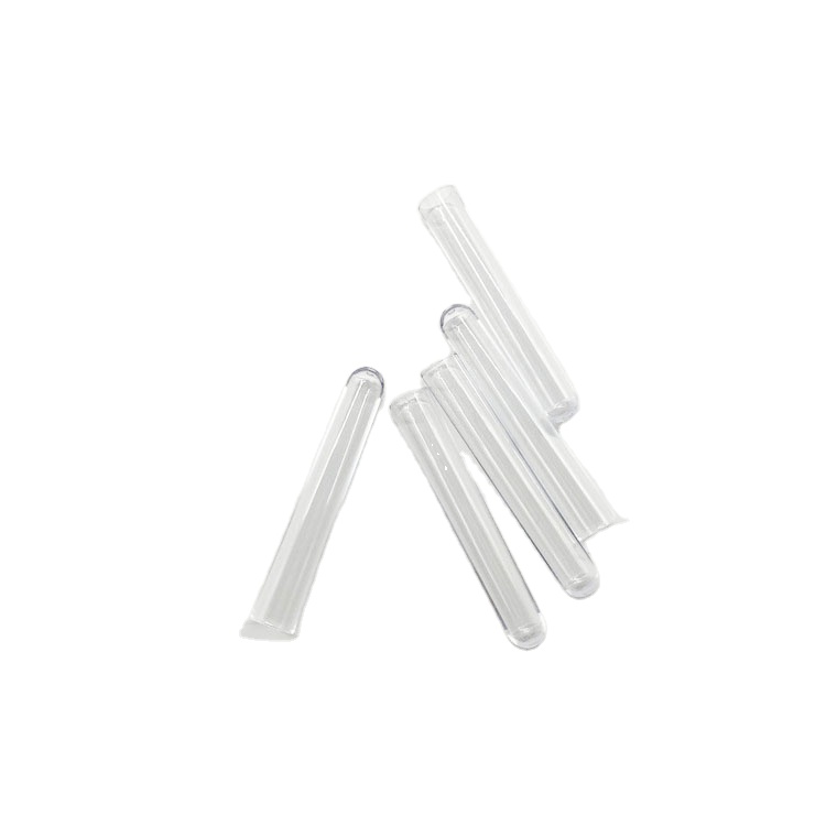 Widely Used Laboratory Medical No Scratch PP PS Plastic 12*75mm Test Tube