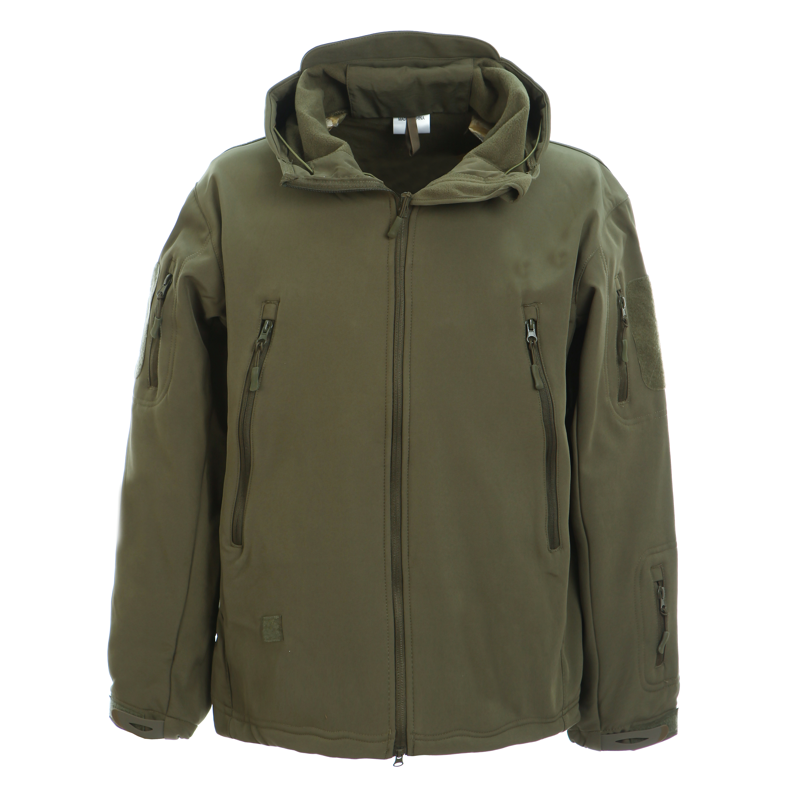 Army Green Softshell Jacket Jacket Fleece Jacket Coat Men
