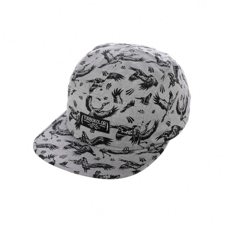 Custom New Fashion 3D Embroidery Wholesale Corduroy 5 Panel Camper Hat