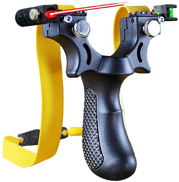New Stainless Steel Professional Rubber Slingshot Hunting Catapult Outdoor Shooting Professional SlingShot