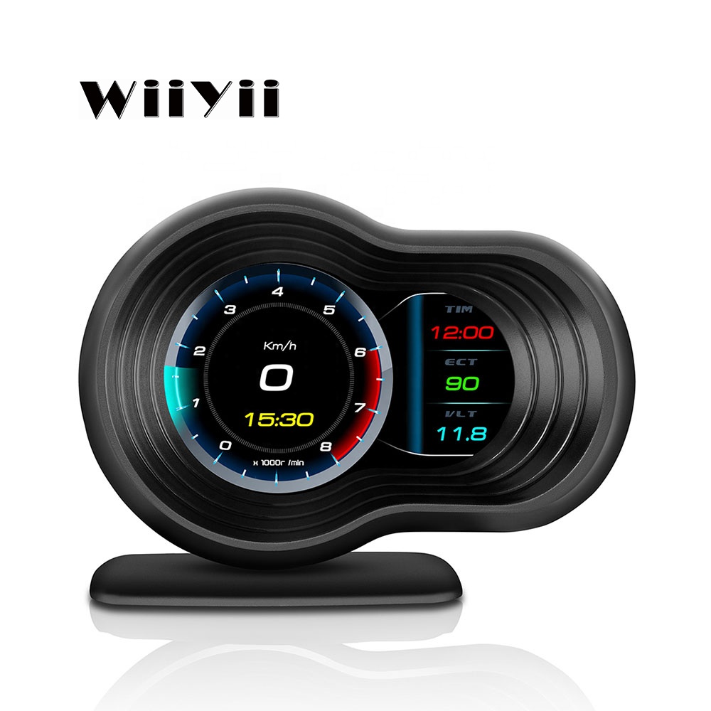 2020 автомобильный навигатор HUD F9 диагностический инструмент OBD + GPS все системы head up display