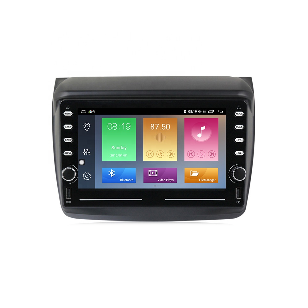 Автомобильный навигационный плеер для Mitsubishi L200 Pajero Sport Triton 2008-2016 без dvd, Серия D, Android IPS + 2.5D + DSP + 4G LTE + CarPlay