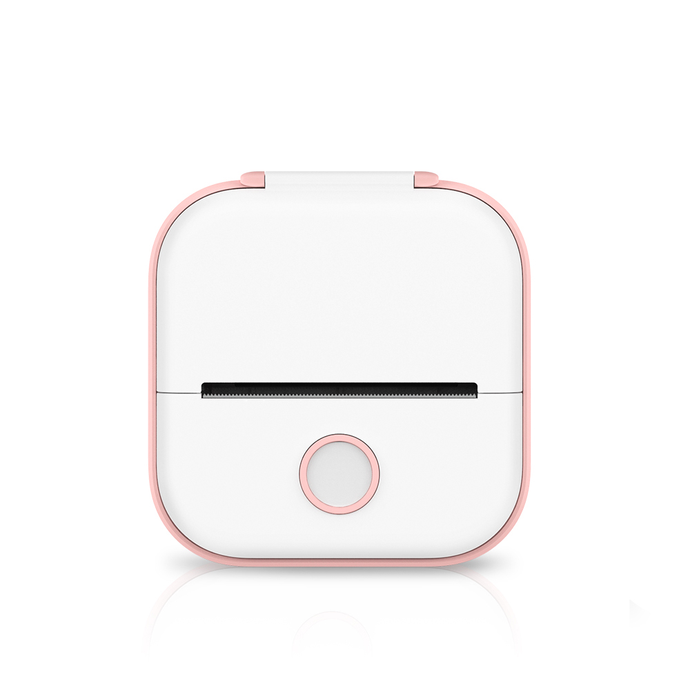 T02 203dpi 53mm Printing Stickers Wireless Inkless Mini Pocket Label Notes Printer Papers Portable Mini Thermal Printer for Home
