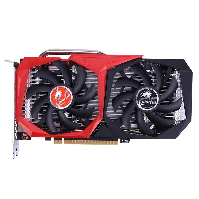 Отличная цена, бывшая в употреблении графическая карта GeForce RTX 2060 Battle ax 6G с насыщенным цветом для игр, высокопроизводительная графическая карта