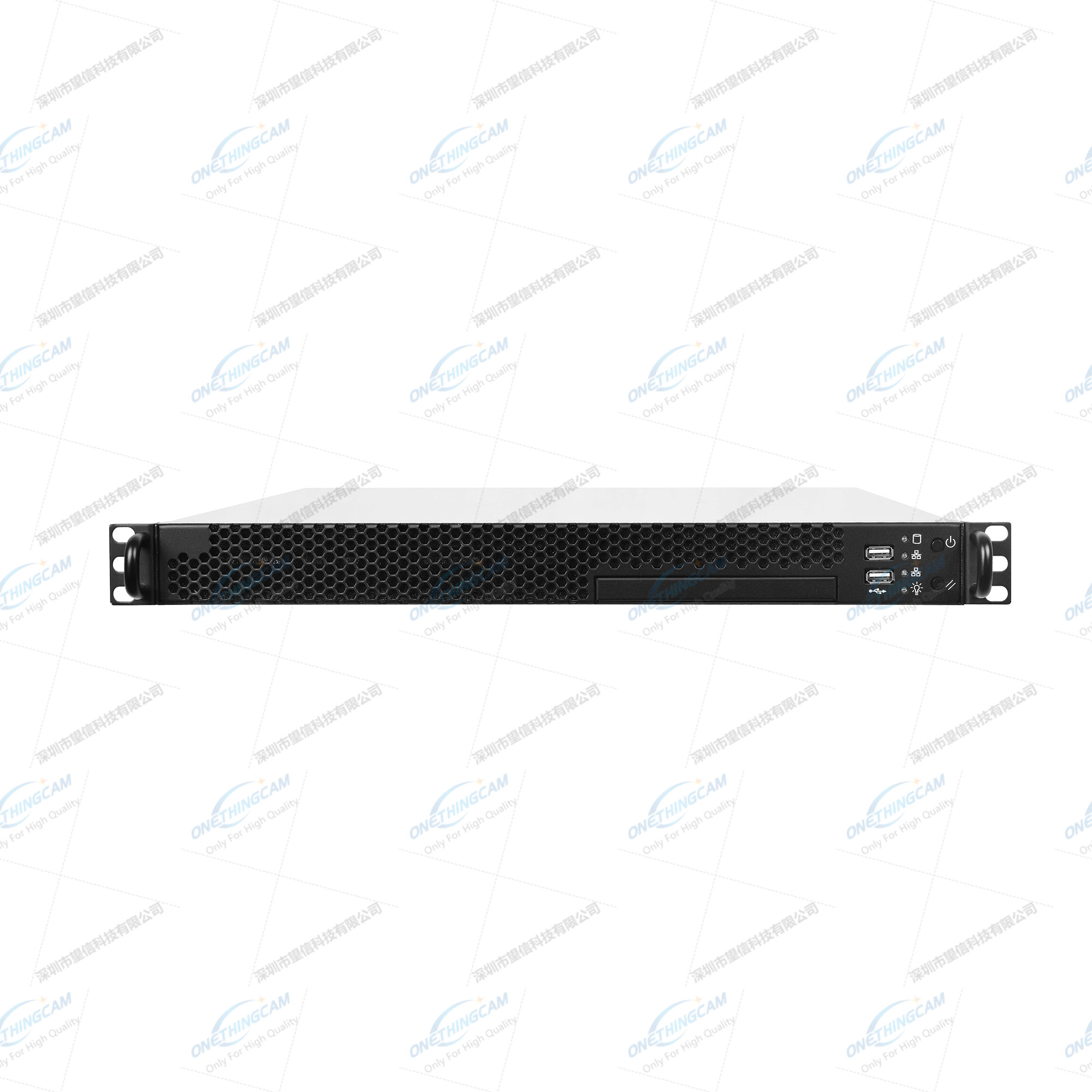 1U data storage use standard rack mount E3-1200V5/V6 cpu MAX 64GB RAM server