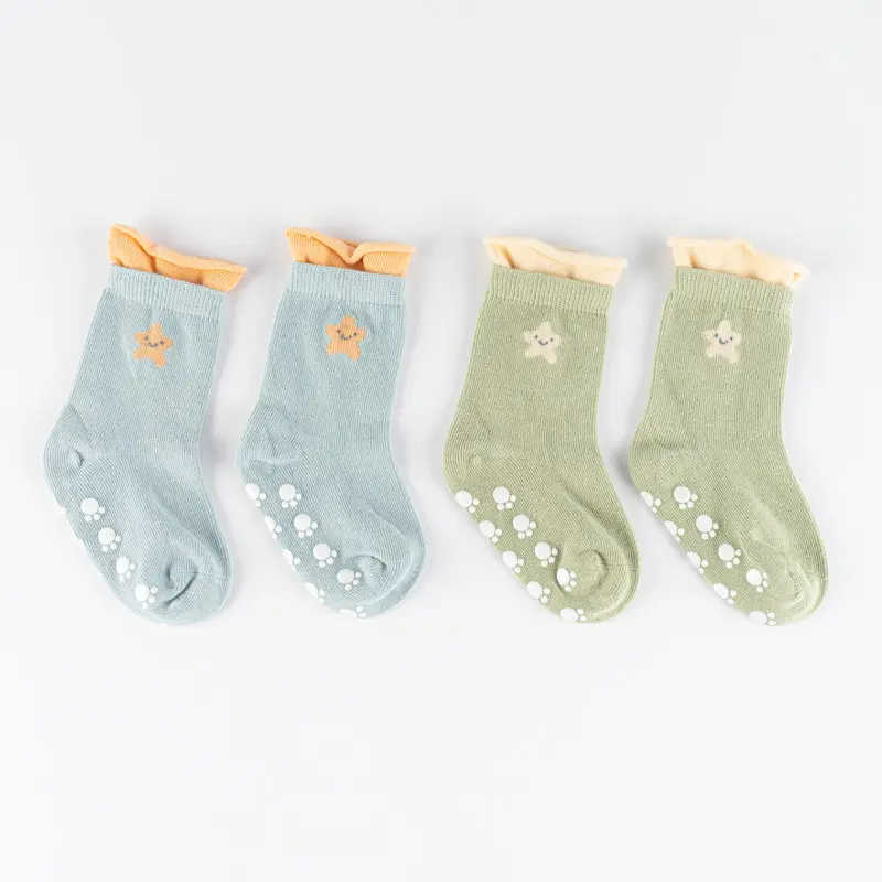 Wholesale kids designer children little girl cute lace slouch socks for sale