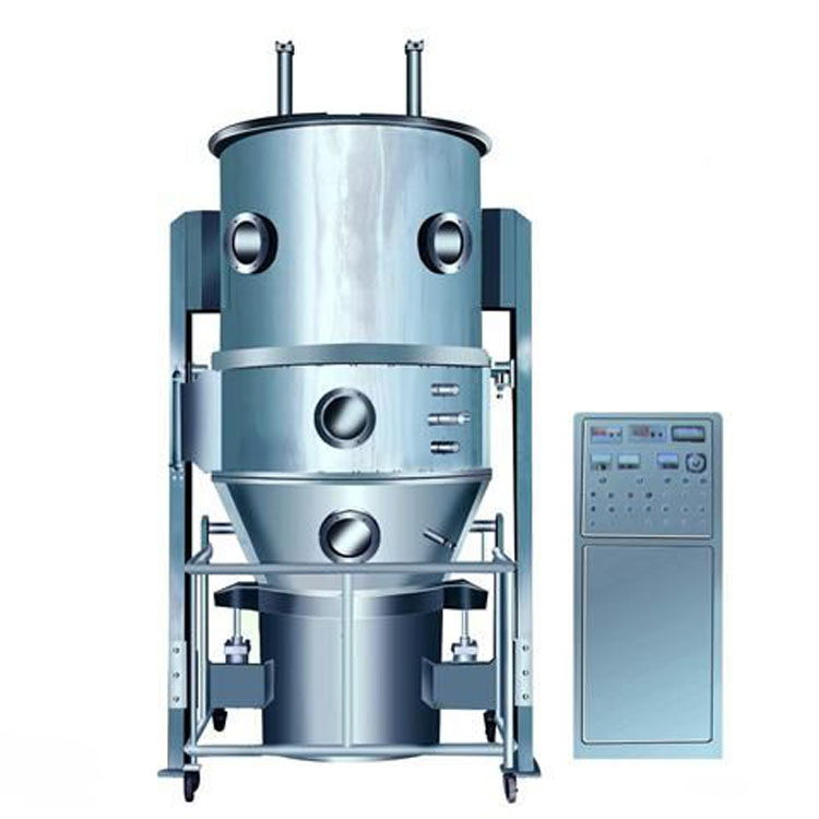 Low Price fg series vertical fl-120 fluid bed dryer and granulator for pharmaceutical industry