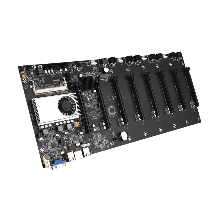 wholesale price Riserless expert mining rig Motherboard 8 gpu miner mainboard 8 GPU Etherum Mining motherboard