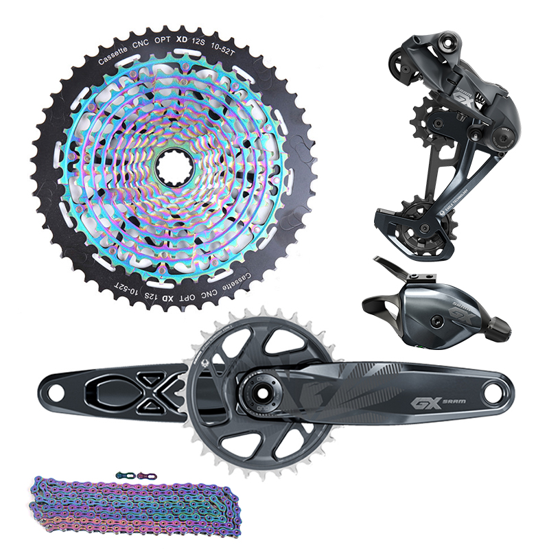 2021 SRAM GX EAGLE 1X12 Speed Kit DUB Crankset Derailleur Shifter Trigger Chain Cassette 10-52T XD Freewheel Bicycle Groupset