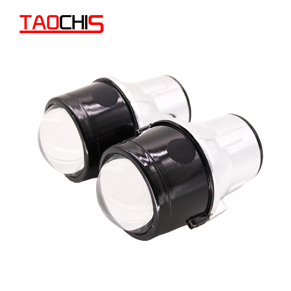 TAOCHIS M6 12 В 55 Вт 2,5 дюйма Автомобильный HID проектор Hi/lo противотуманные фары универсальные H11 лампы Bi xenon Противотуманные фары объектив проектора