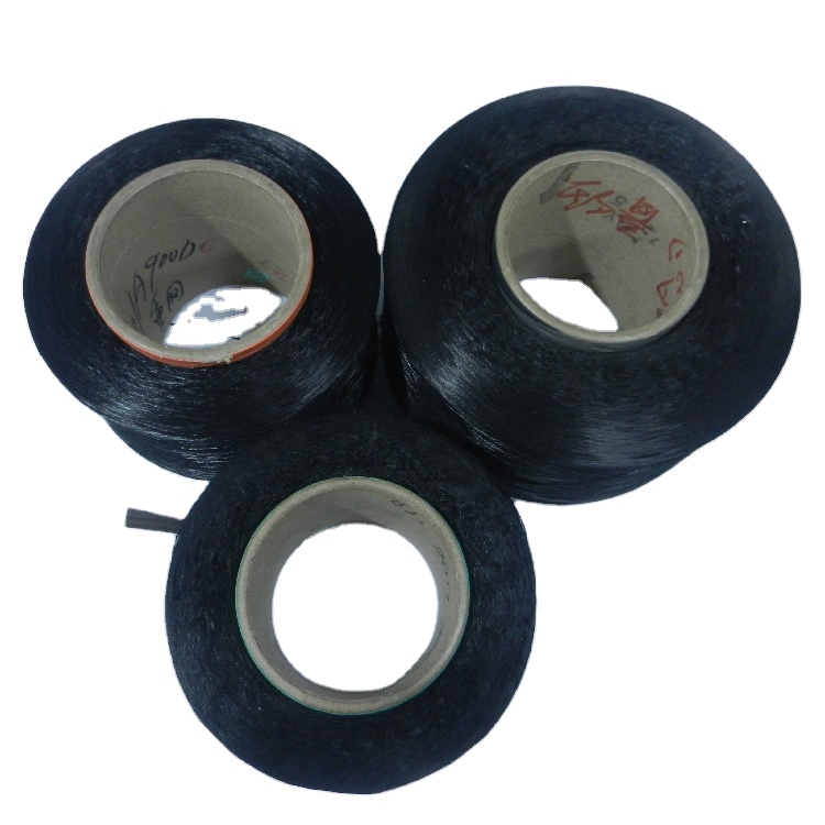 Super black dty pp yarn whole roll polypropylene yarn