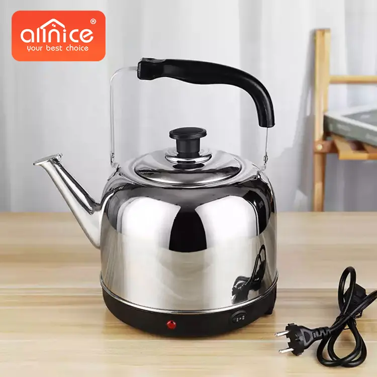 Large Capacity Water Kettle Stainless Steel 201 Electric Kettle Hot Water Kettle