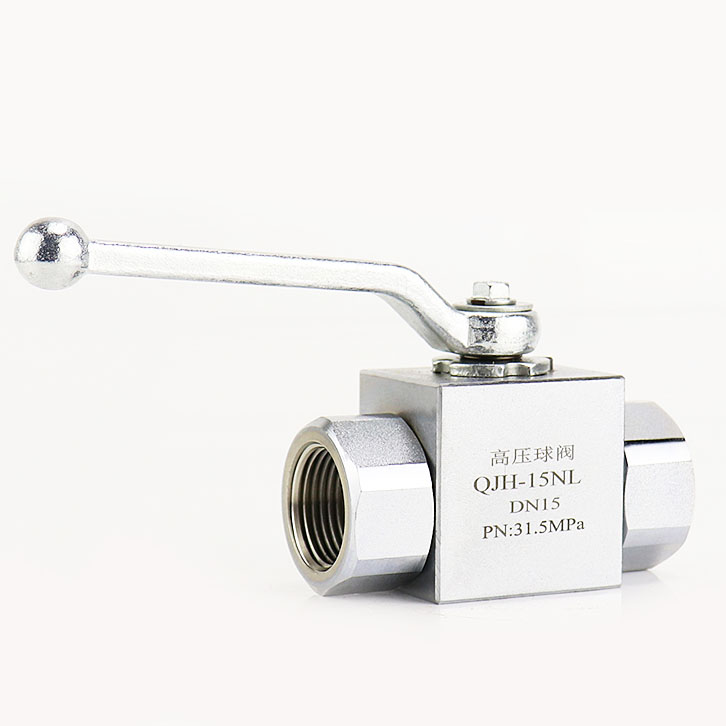 Forged steel high pressure ball core globe valve QJH hydraulic high pressure globe valve QJH-06/10/15/20NL