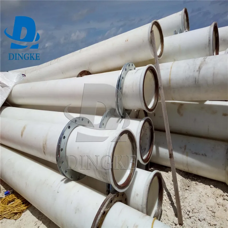 Discharge HDPE PIPE for the cutter suction dredger/ sand dredger