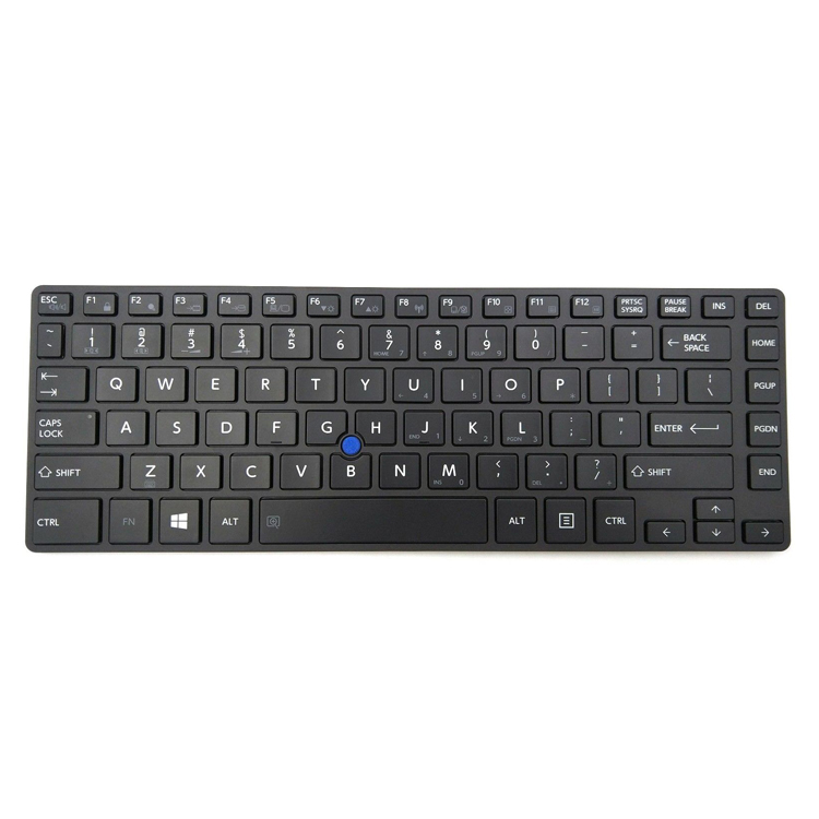 Новая клавиатура для Toshiba Portege R30 R30-A R30-A-14K R30-AK01B с подсветкой, Черная