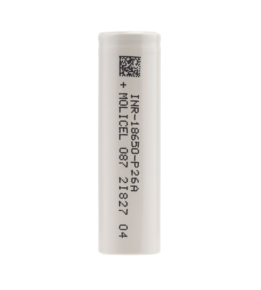 Оригинальные аккумуляторы Molicel P26A 18650 18650 P26A, перезаряжаемая литий-ионная батарея 2600 мАч 35A P26A 18650 cell