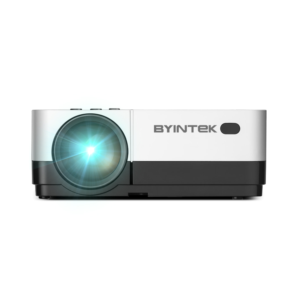 BYINTEK K7 новые светодиодные фары ближнего света с ЖК-дисплеем мини-проектор с 1080P для домашнего кинотеатра Мультимедиа цифров видео проектор
