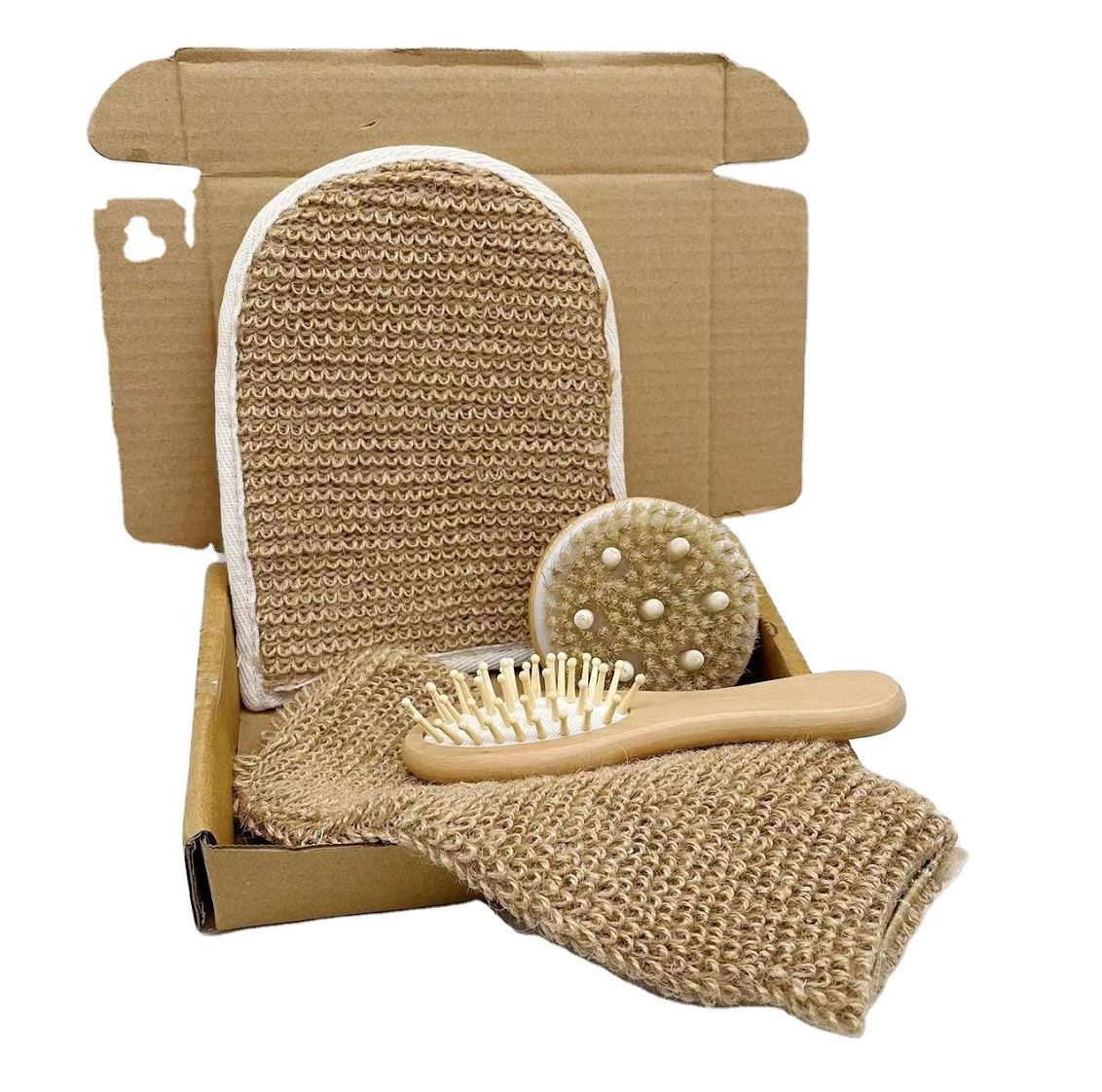 Body Scrub Exfoliating Gloves Shower Scrubber Skin Brush Glove Cellulite Massager Loofah Mitten Gloves