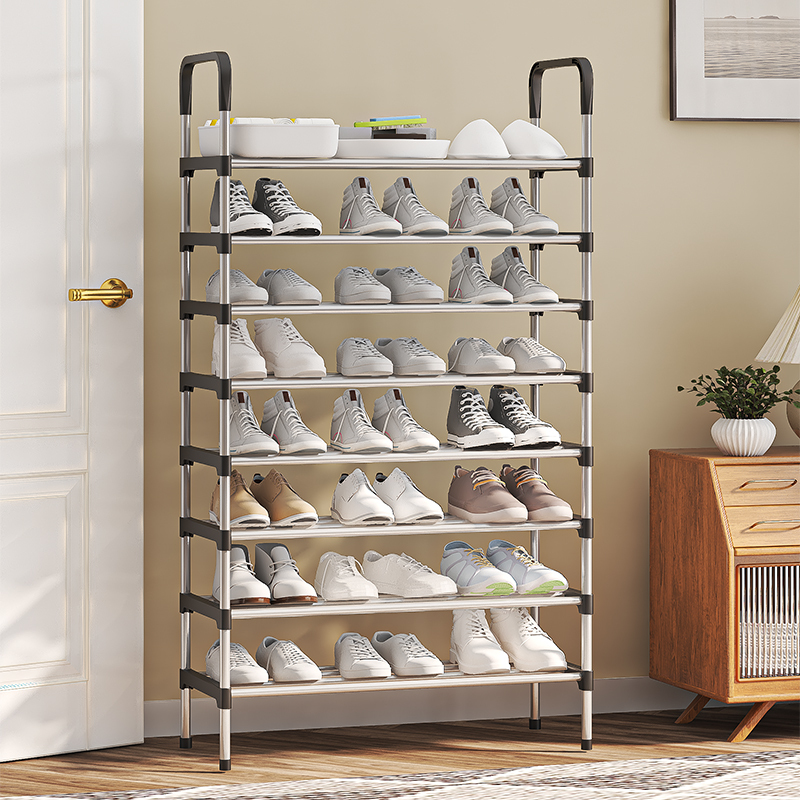 Multi Layer Shoe Store Display Racks Space-saving Plastic Shoe Rack Storage Organizer