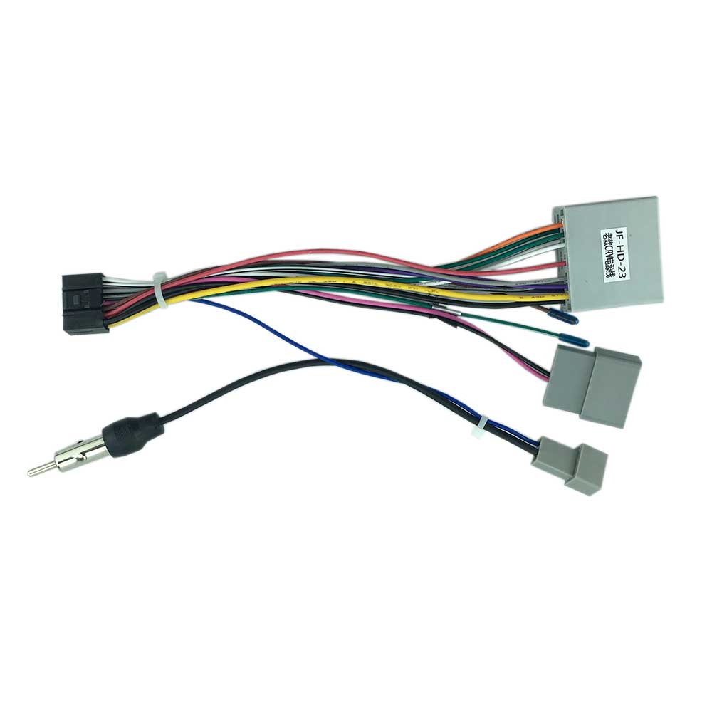 Автомобильный радиокабель-адаптер для HONDA CRV Civic 2007 ~ 2011, жгут проводов Navi Android Audio Media Player, разъем питания «сделай сам»