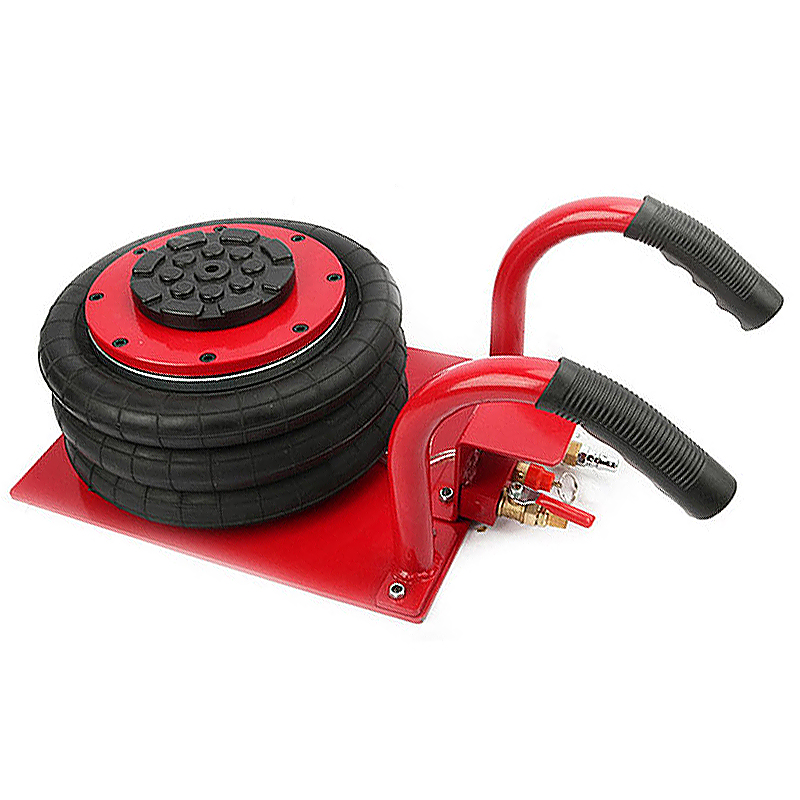 Efficient Triple Bag Air Jack Pneumatic Jack 6600LBS Quick Lift 3 T with oversea warehouse
