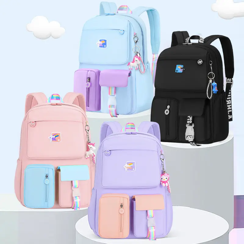 2023  Children Schoolbag Travel Backpack Cute Student Pack New Cheap Bookbag For Kids