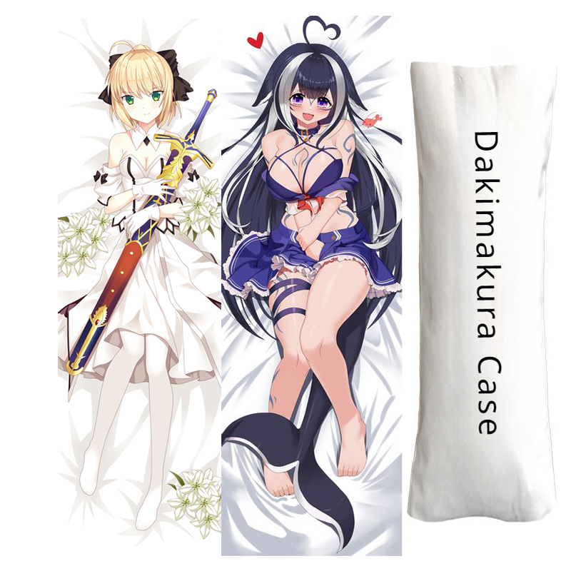 Fate Anime Dakimakura VTuber Throw Pillow Case Adult Sexy Body Pillow Cover Customized