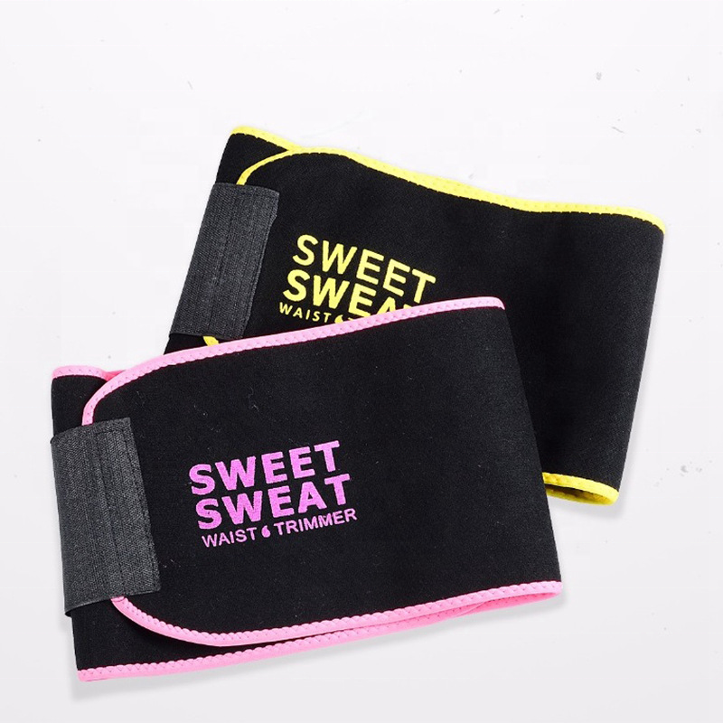 Customized Sports Waist Trimmer Exercise Belt Support Weight Loss Waist Trainer Waist Sweat Belt