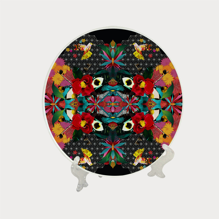 Yinsa PB013 хорошее качество обеденные тарелки Ресторан 10 "Белая пластиковая тарелка набор посуды