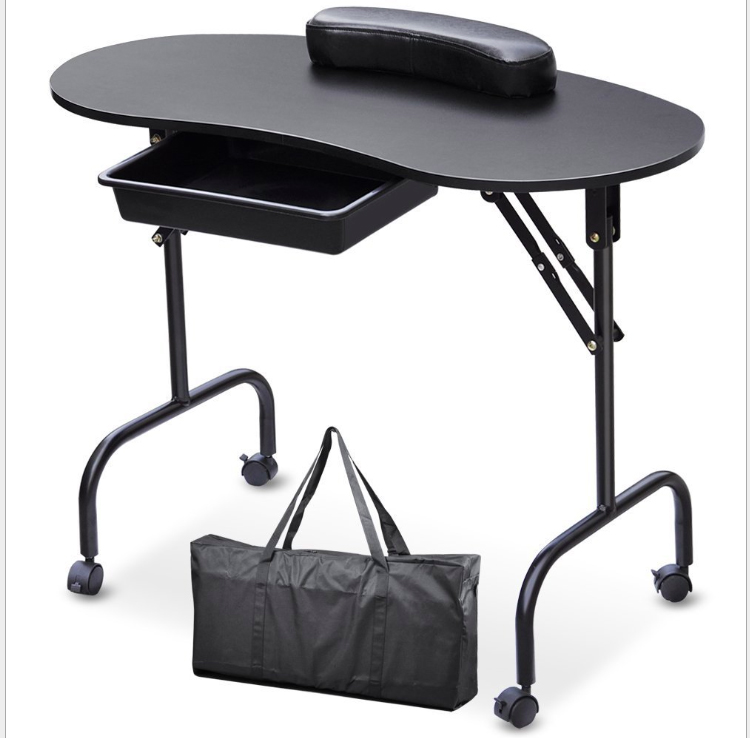 Beauty Salon Furniture Nail Work Table Manicure Spa Station Nail Table Mesa Para Manicure Table