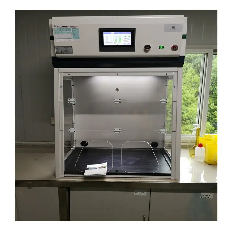 Automatic fast purify eco-friendly lab worktop anticorrosive portable ductless fume hood