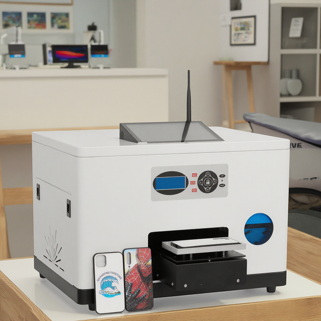 Inkit UV Phone Case Picture Printer DIY WiFi UV Printer For Leather Phone Case Printing Machine