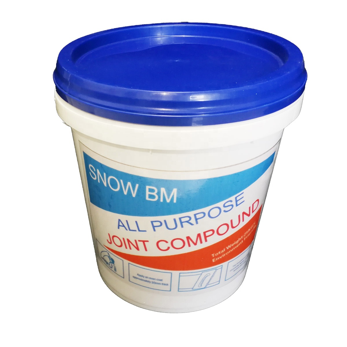 Соединительная смесь SNOW BM Wall Puty gypsum25KG для системы гипсокартона