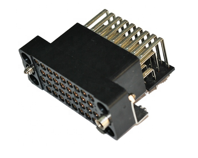 V35F0101K-LP V.35 женский коннтктор, правый угол PCB V.35 разъем к DB25 папа (TS) адаптер