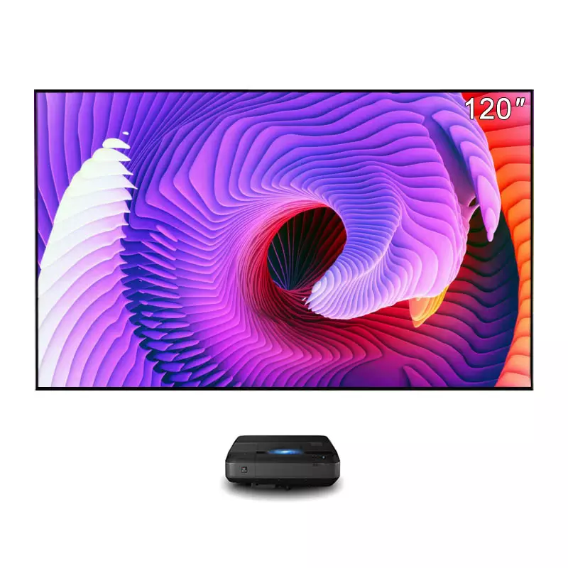 Высококачественный проекционный экран 120 дюйма UST ALR CBSP PET Crystal CLR