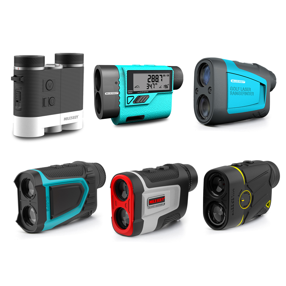 Mileseey PFS1 7.5 degree professional clear lens golf laser rangefinder wide vision laser rangefinder