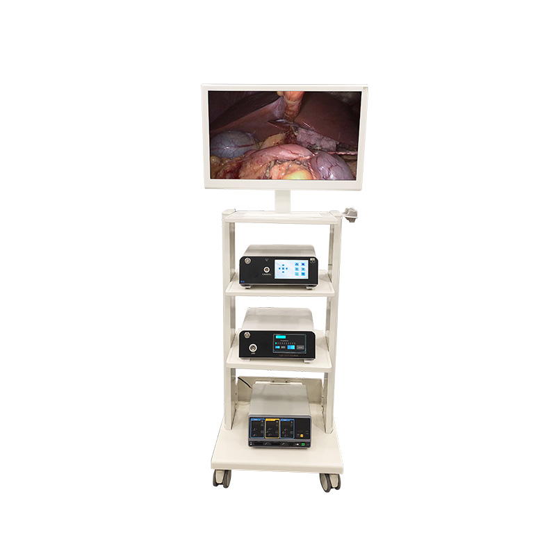 Endoscopy Laparoscopy With Laparoscope Tower Complete System Endoscope Camera With Light Source