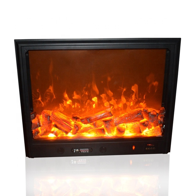 Smart Inserts Classic Flame Fireplace Decorative Effect with Remote Control for Apartment and Hotel Made in China