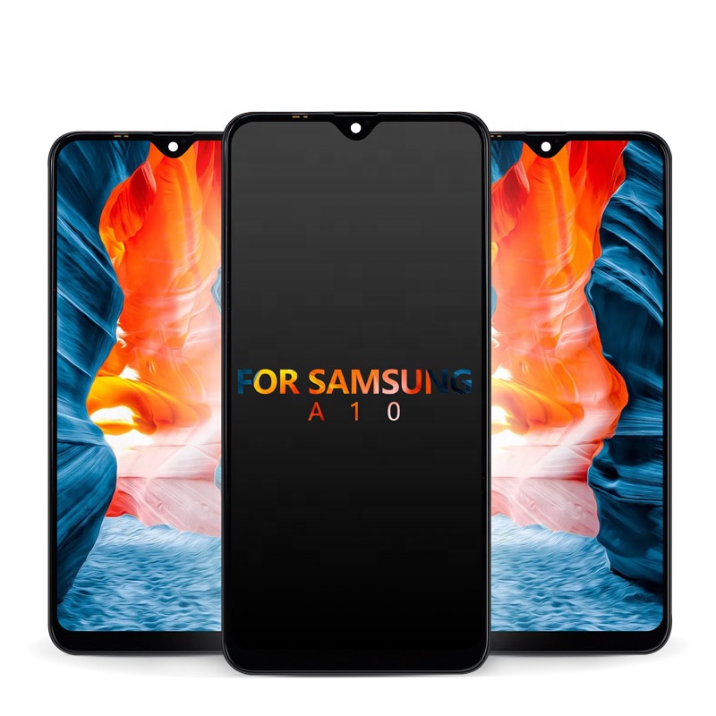 Мобильный телефон ЖК-дисплей для Samsung Galaxy A10 A105 A105F SM-A105F A105A с рамкой ЖК-дисплея samsung аналагово-цифровой преобразователь для Samsung телефона